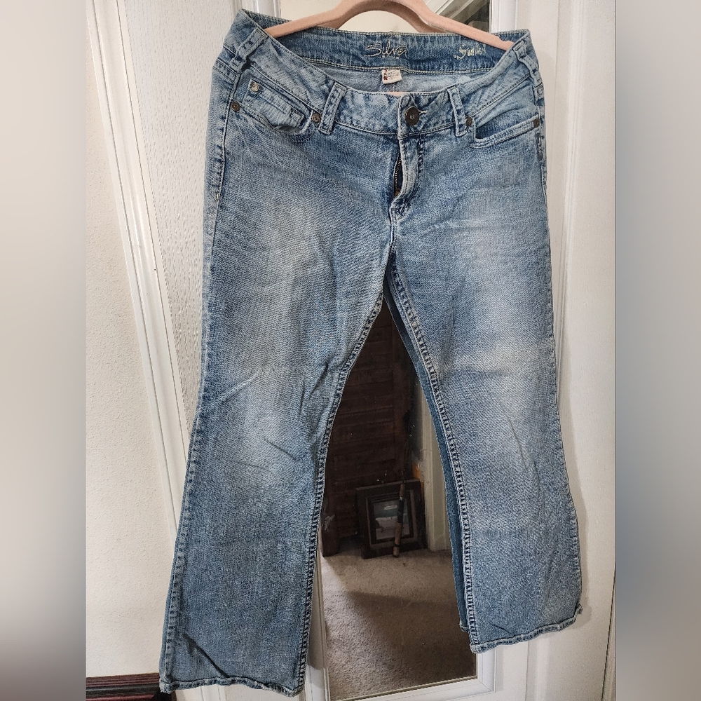 Silver Suki Jeans